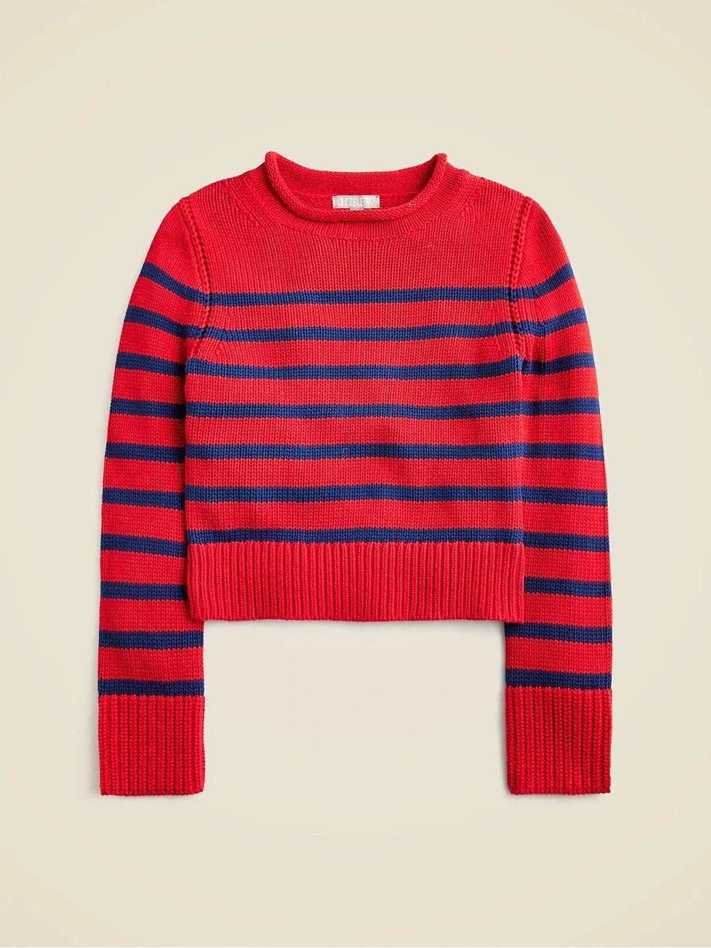 J.Crew Heritage Cotton Rollneck Sweater